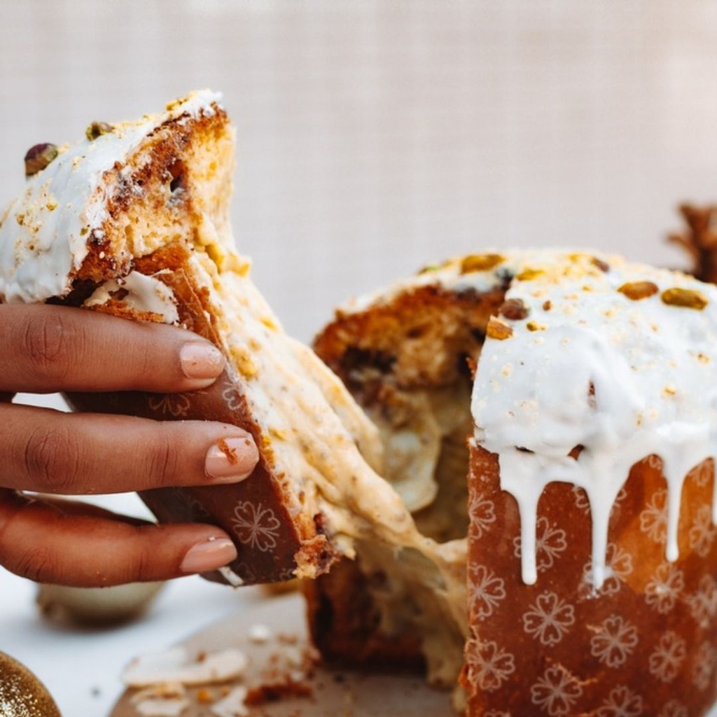 Chocottone Trufado de Pistache (Mini)