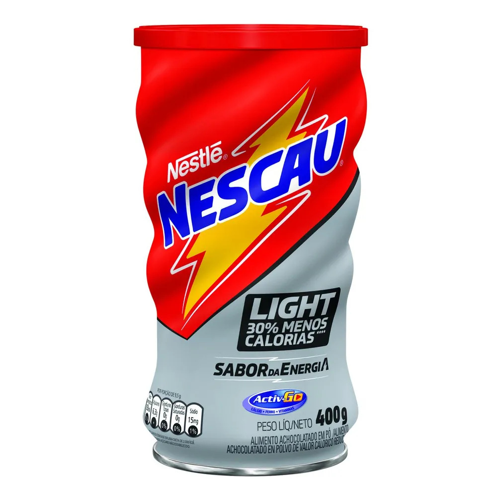 ACHOCOLATADO EM PÓ NESCAU LIGHT 400G