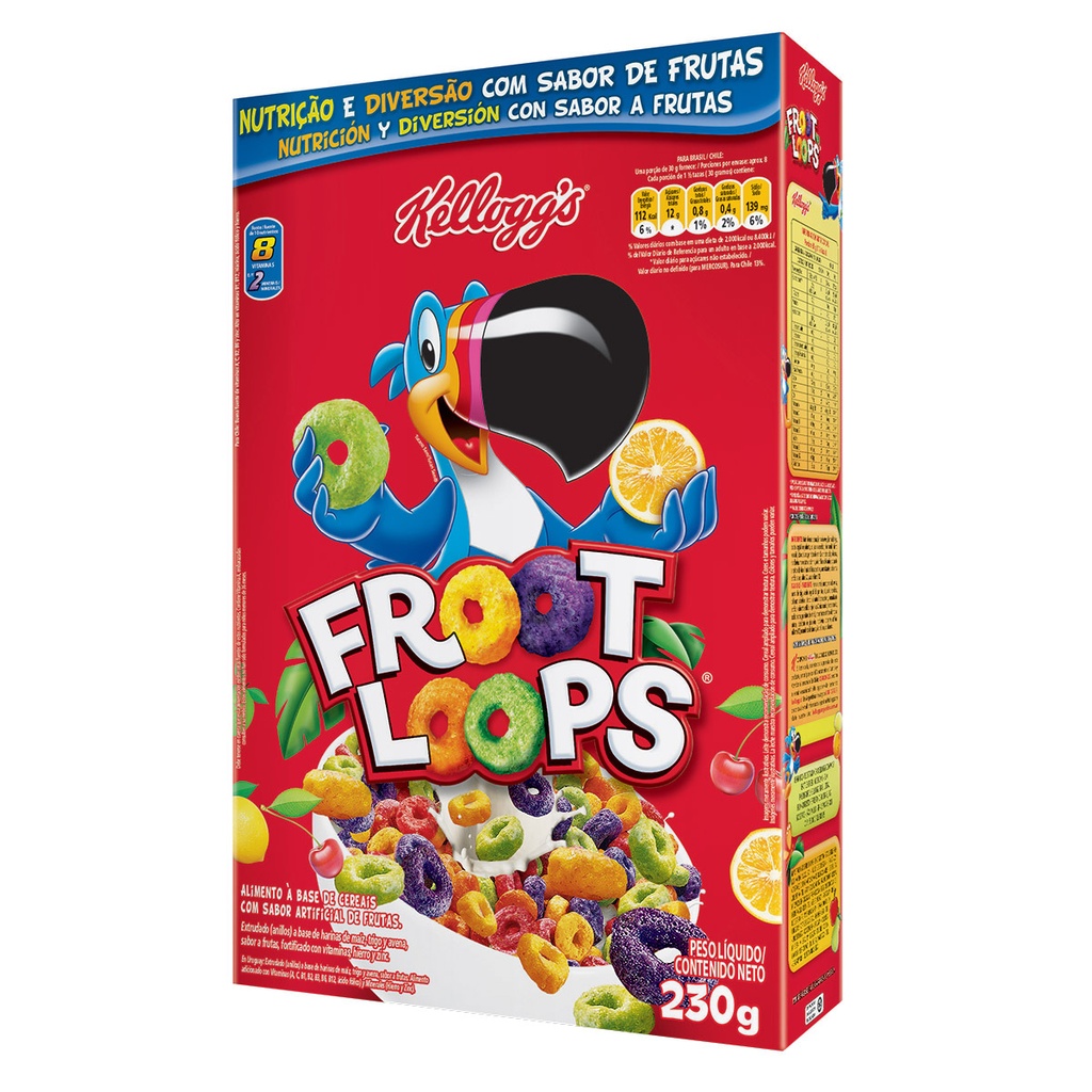 CEREAL MATINAL FROOT LOOPS 230G