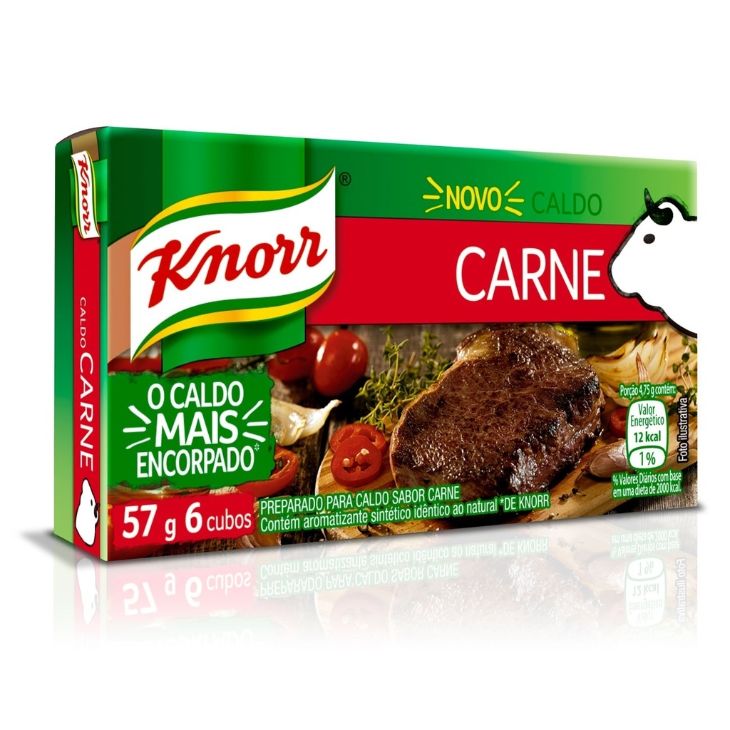 CALDO KNORR CARNE 57G