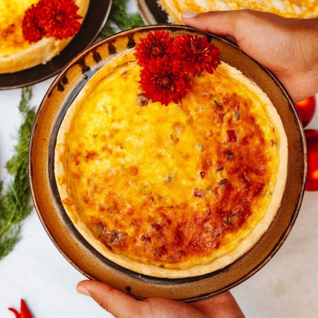 QUICHE LORRAINE 800g