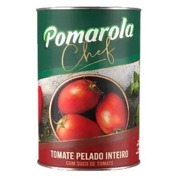 TOMATE PELADO INTEIRO POMAROLA CHEF 400G