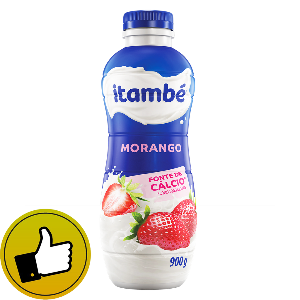 IOGURTE DE MORANGO ITAMBÉ 900ml