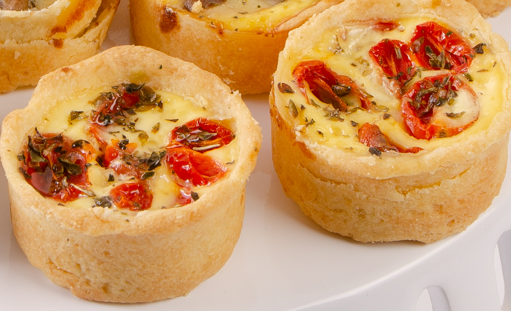 MINI QUICHE CAPRESE