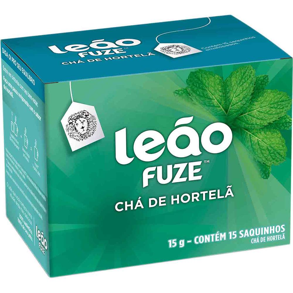 CHÁ MATE LEÃO HORTELÃ - 15G