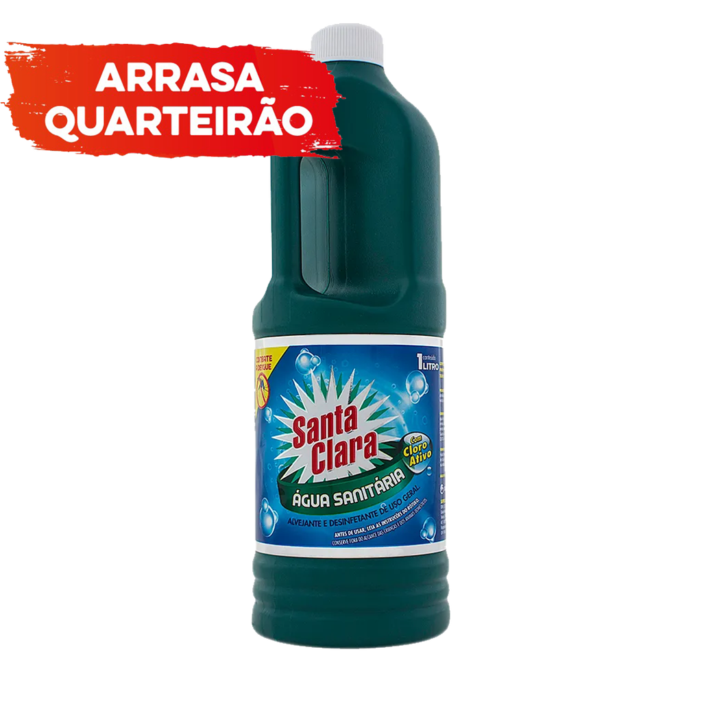 ÁGUA SANITÁRIA SANTA CLARA 1L