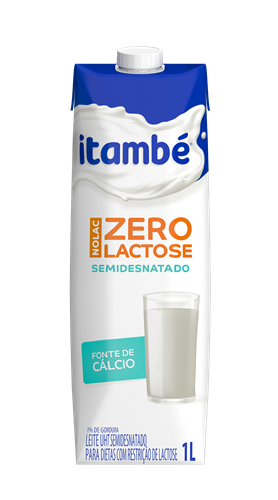 LEITE ITAMBÉ NOLAC SEMIDESNATADO - 1L