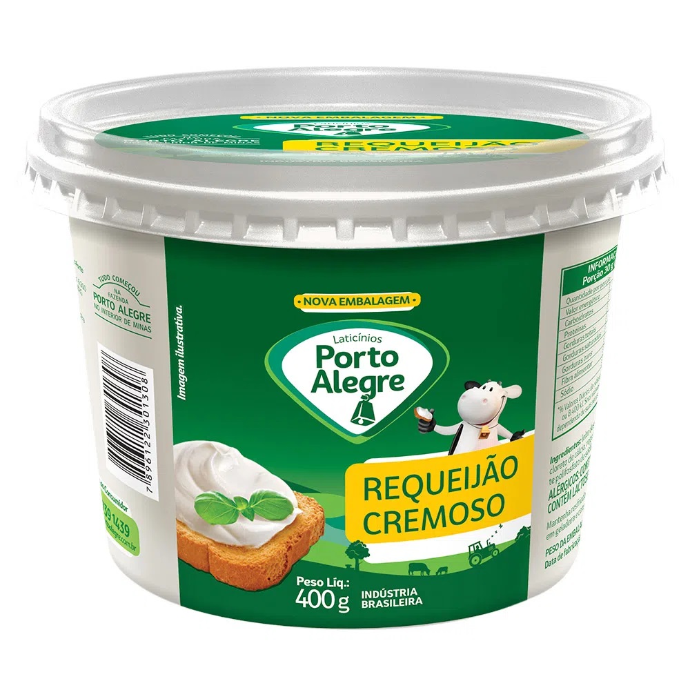 REQUEIJÃO CREMOSO PORTO ALEGRE - 400G