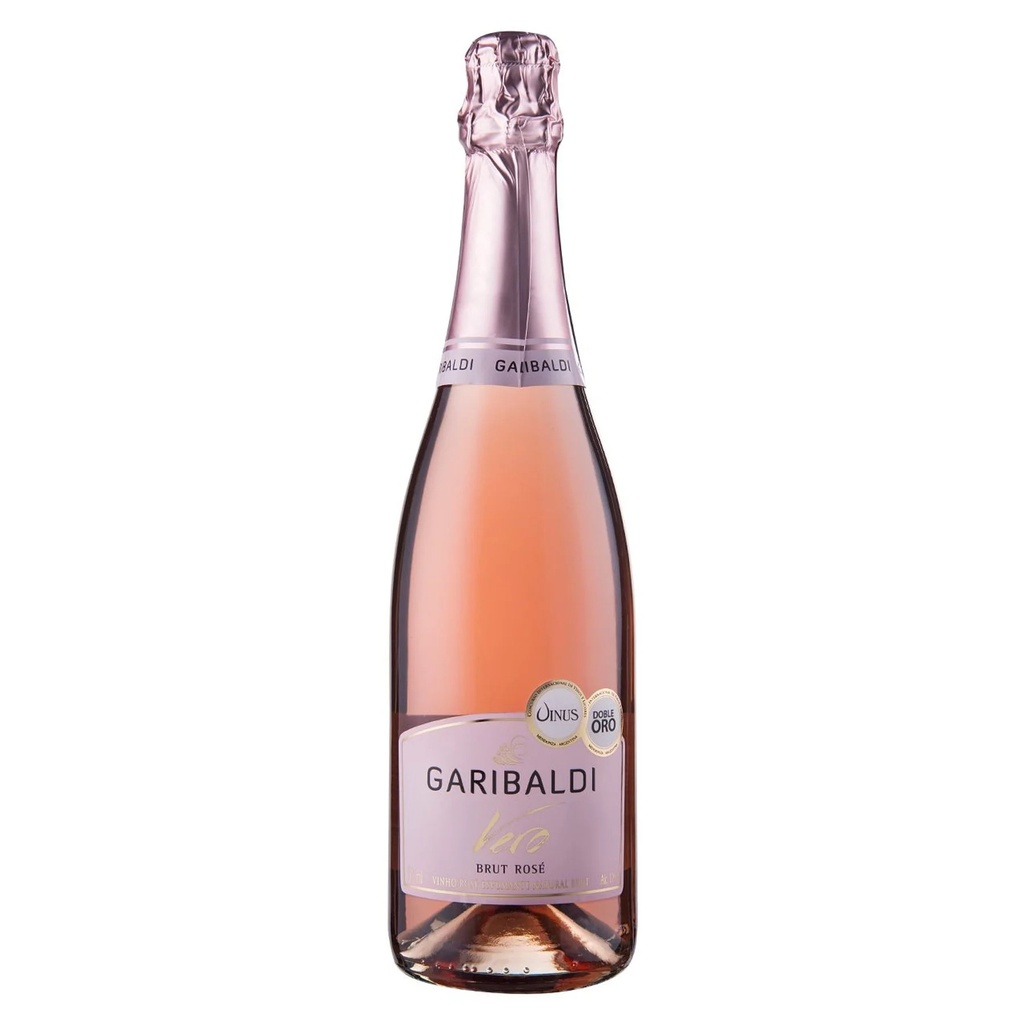 VINHO ESPUMANTE GARIBALDI VERO BRUT ROSE 750 ML