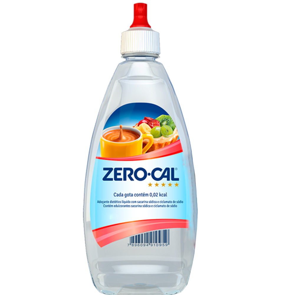 ADOÇANTE ZERO CAL LÍQUIDO 100ML