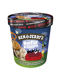 SORVETE BEN e JERRYS NETFLIX - 458ML