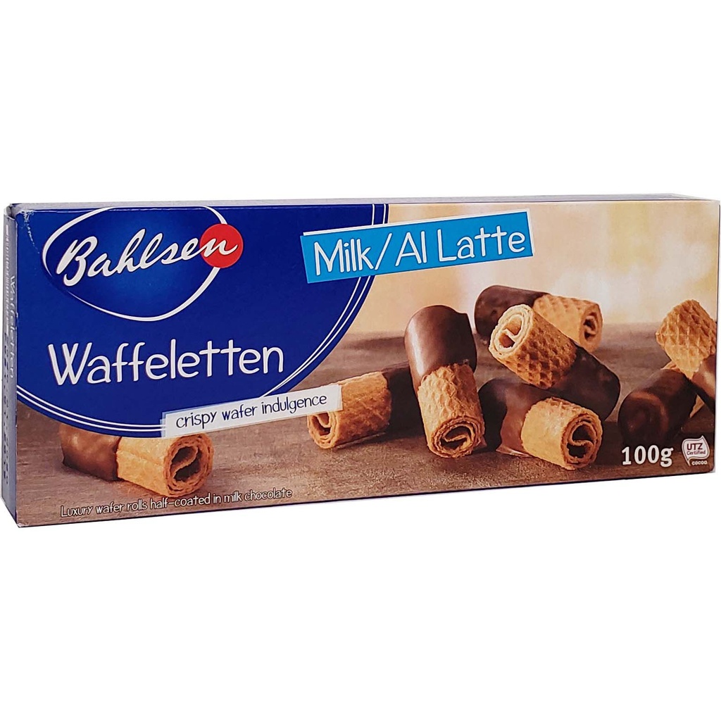 BISCOITO BAHLSEN WAFFELETTEN - 100G