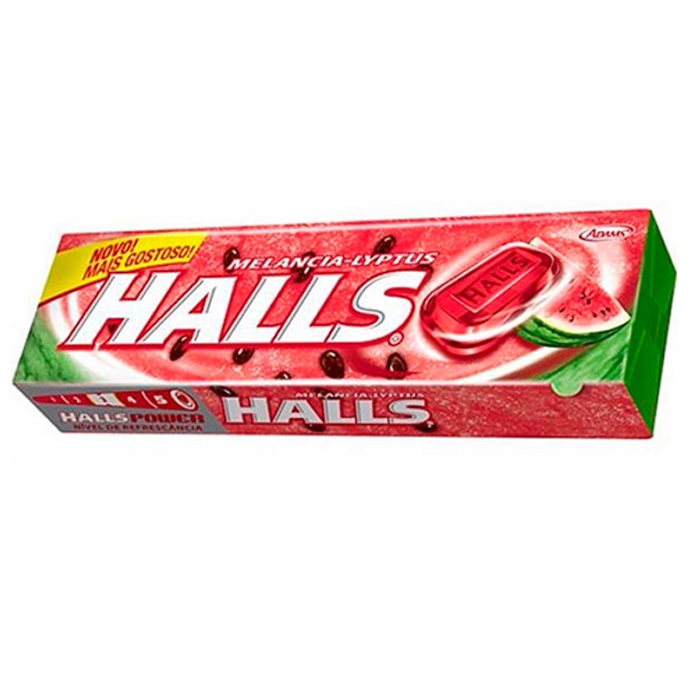 BALA HALLS MELANCIA - 28G