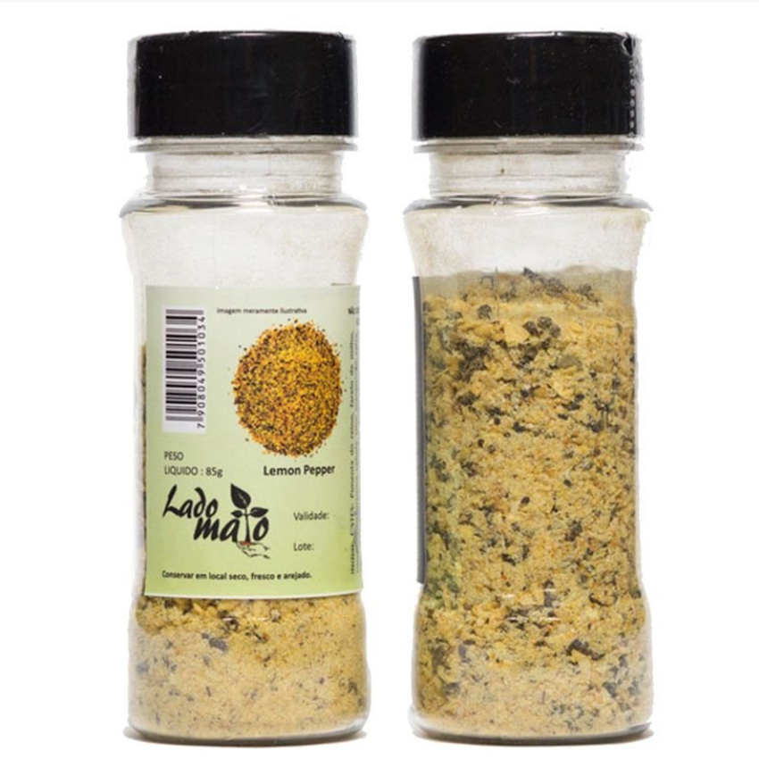 TEMPERO LEMON PEPPER LADO MATO - 85g