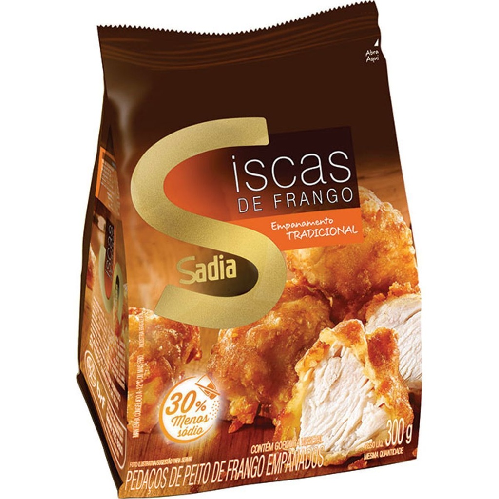 ISCAS DE FRANGO TRADICIONAL 300G