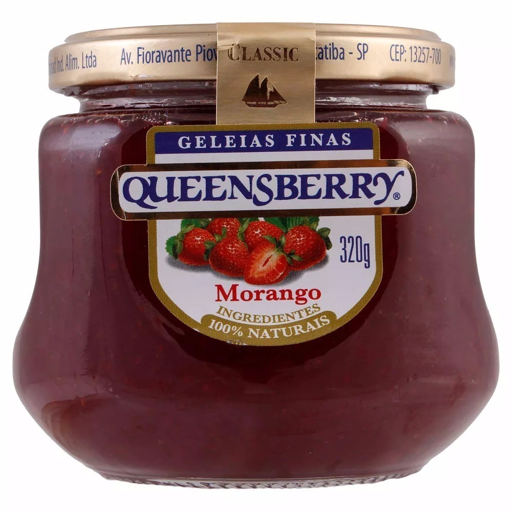 GELEIA DE MORANGO QUEENSBERRY 320G 