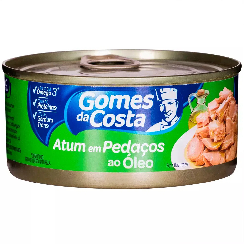 ATUM EM PEDAÇÕS AO ÓLEO COQUEIRO 170G