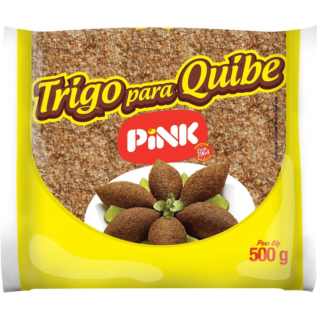 TRIGO PARA KIBE PINK 500G