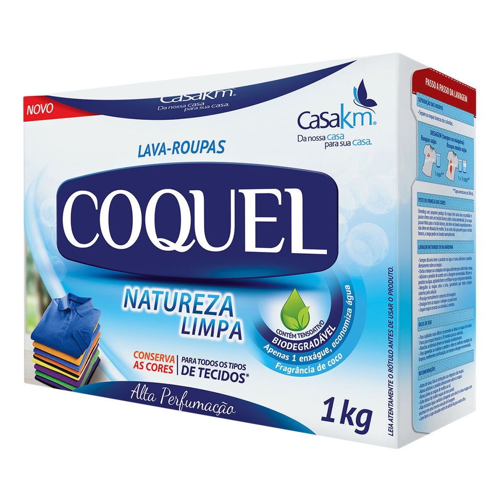 DETERGENTE EM PÓ COQUEL - 1kg