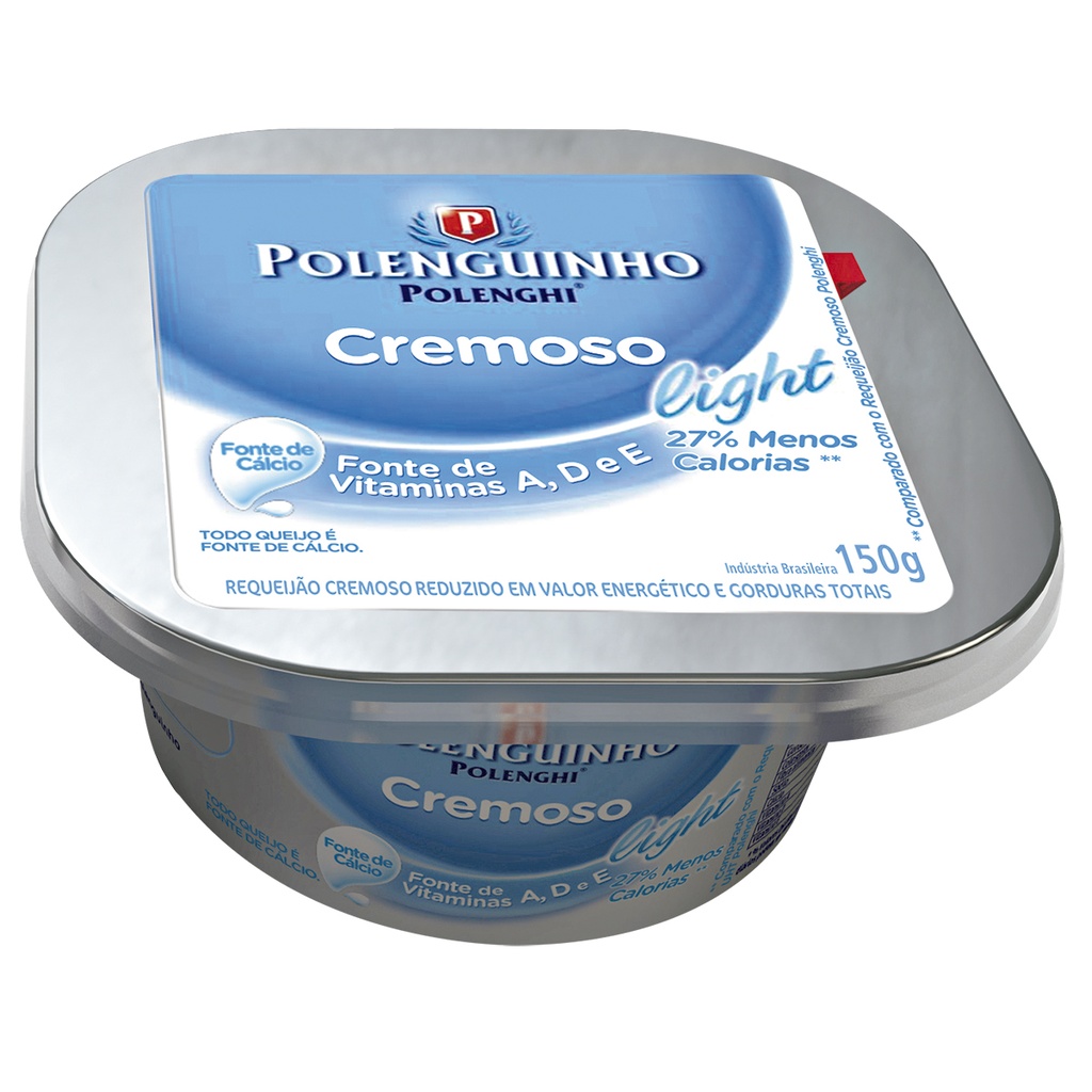 REQUEIJÃO CREMOSO POLENGUINHO LIGHT - 200g