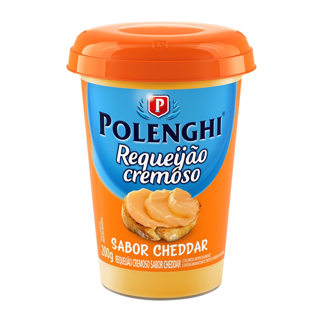 REQUEIJÃO CREMOSO POLENGHI SABOR CHEDDAR - 200g