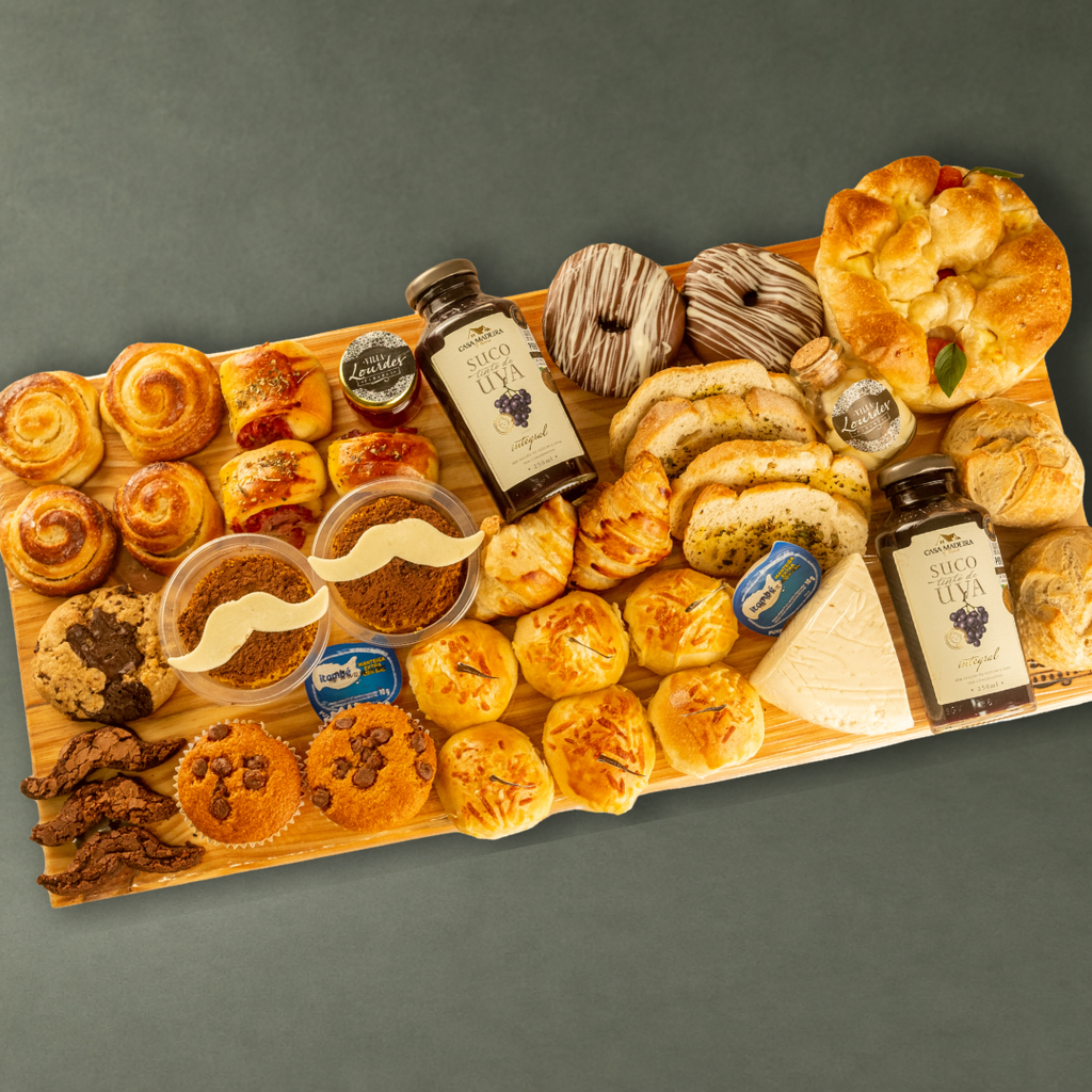 Platter de Café da Manhã - Melhor Pai do Mundo