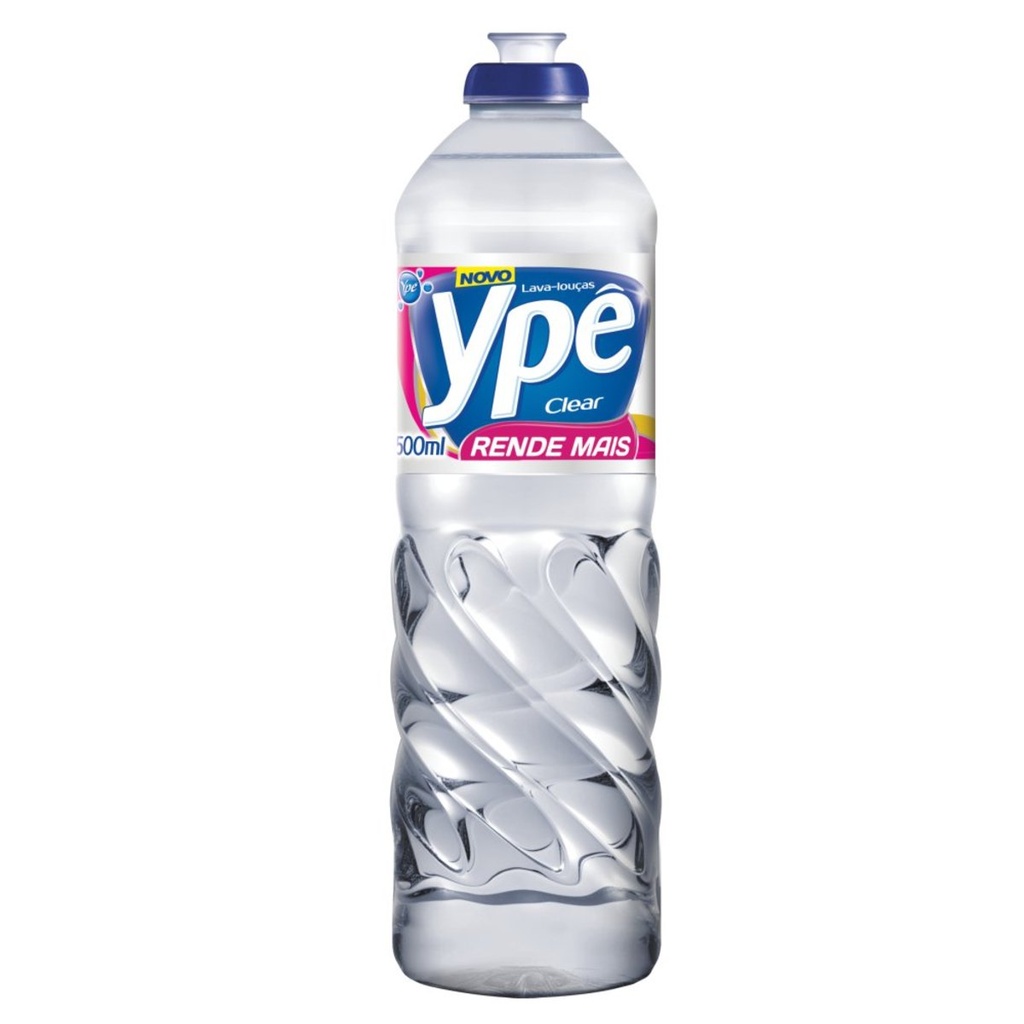 DETERGENTE LÍQUIDO YPÊ CLEAR 500ML